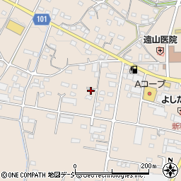 群馬県前橋市鼻毛石町197-19周辺の地図