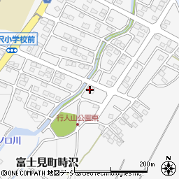 群馬県前橋市富士見町時沢1584周辺の地図