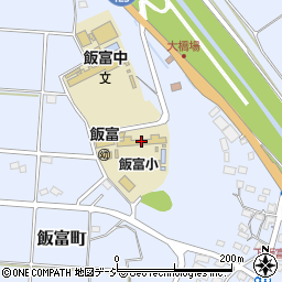 水戸市立飯富小学校周辺の地図