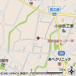 群馬県前橋市富士見町原之郷1031-3周辺の地図