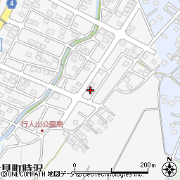 群馬県前橋市富士見町時沢1578-4周辺の地図