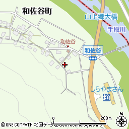 石川県能美市和佐谷町丙92周辺の地図