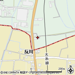 長野県大町市常盤3795周辺の地図