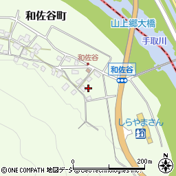 石川県能美市和佐谷町丙周辺の地図