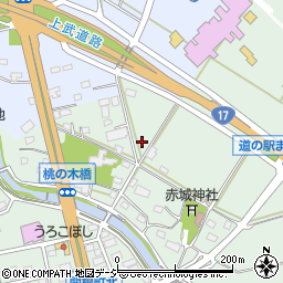 群馬県前橋市関根町58周辺の地図