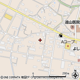 群馬県前橋市鼻毛石町197-17周辺の地図