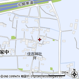 栃木県栃木市都賀町家中3728周辺の地図