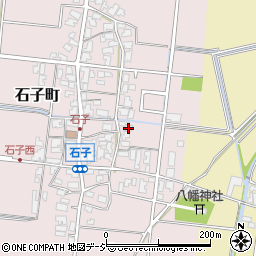 石川県能美市石子町ニ25周辺の地図