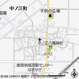 石川県能美市中ノ江町（イ）周辺の地図