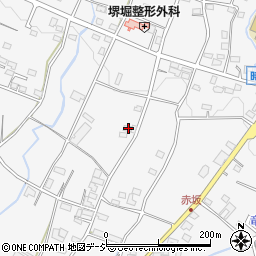 群馬県前橋市富士見町時沢2039周辺の地図