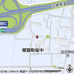 栃木県栃木市都賀町家中3792-1周辺の地図
