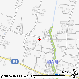 群馬県前橋市富士見町時沢2413周辺の地図