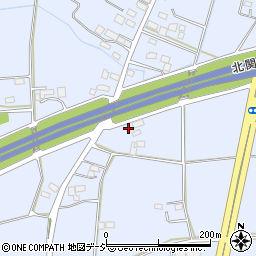 栃木県栃木市都賀町家中4281-1周辺の地図