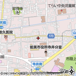 石川県能美市寺井町タ1周辺の地図