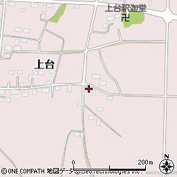 栃木県下野市上台484周辺の地図