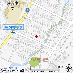 群馬県前橋市富士見町時沢1820-3周辺の地図