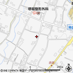 群馬県前橋市富士見町時沢2042周辺の地図