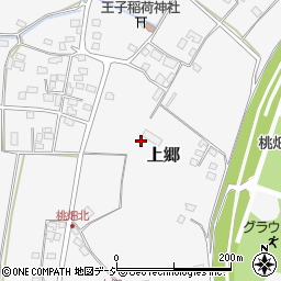 栃木県河内郡上三川町上郷83周辺の地図