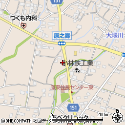 群馬県前橋市富士見町原之郷1173周辺の地図