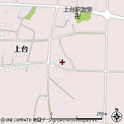栃木県下野市上台481周辺の地図