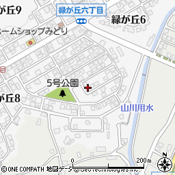 北國新聞辰口販売所周辺の地図