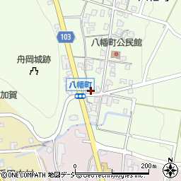 石川県白山市八幡町（ル）周辺の地図