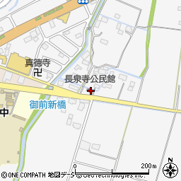 長泉寺公民館周辺の地図