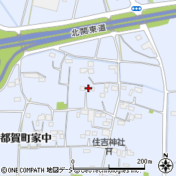 栃木県栃木市都賀町家中3764周辺の地図