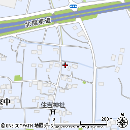 栃木県栃木市都賀町家中3733周辺の地図