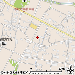 群馬県前橋市鼻毛石町191周辺の地図