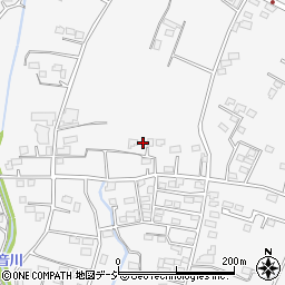 群馬県前橋市富士見町時沢2178-4周辺の地図