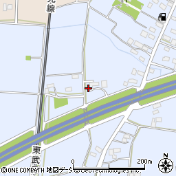 栃木県栃木市都賀町家中5291周辺の地図