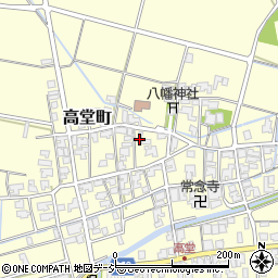 石川県小松市高堂町（ト）周辺の地図