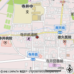 寺井町民センター周辺の地図