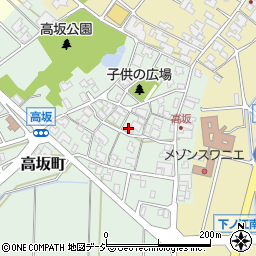 石川県能美市高坂町ロ周辺の地図
