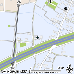 栃木県栃木市都賀町家中5290周辺の地図