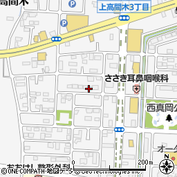 栃木県真岡市上高間木3丁目周辺の地図