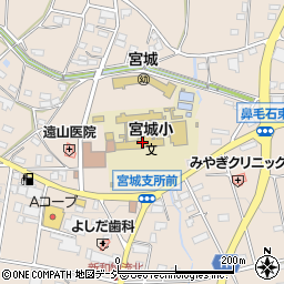 群馬県前橋市鼻毛石町1507-1周辺の地図