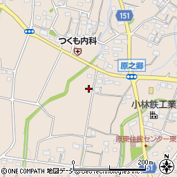 群馬県前橋市富士見町原之郷1055周辺の地図