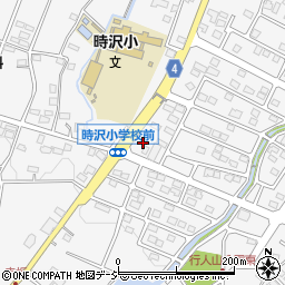 群馬県前橋市富士見町時沢1874周辺の地図