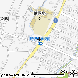 群馬県前橋市富士見町時沢1875-3周辺の地図