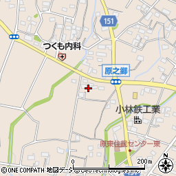 群馬県前橋市富士見町原之郷1153周辺の地図