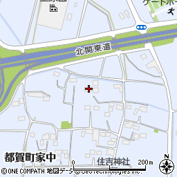 栃木県栃木市都賀町家中3741周辺の地図