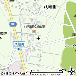 石川県白山市八幡町レ周辺の地図