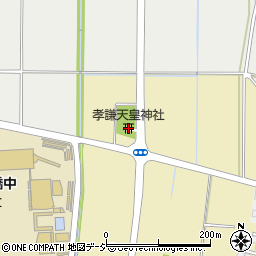 孝謙天皇神社周辺の地図
