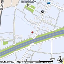 栃木県栃木市都賀町家中5286周辺の地図