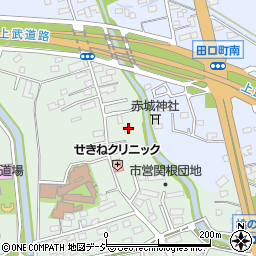 群馬県前橋市関根町679-2周辺の地図