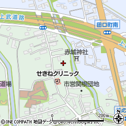 群馬県前橋市関根町679周辺の地図