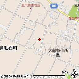 群馬県前橋市鼻毛石町346-2周辺の地図