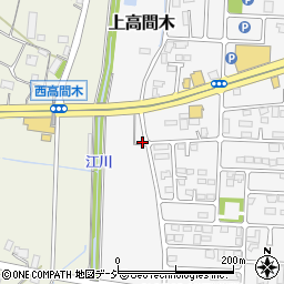 栃木県真岡市上高間木191周辺の地図